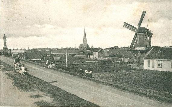 2, Molen 01423 Het Fortuin (Harlingen/ Harns), prentbriefkaart RCE object F015392 ca. 1900-1910 | Database Nederlandse molens media-bestand