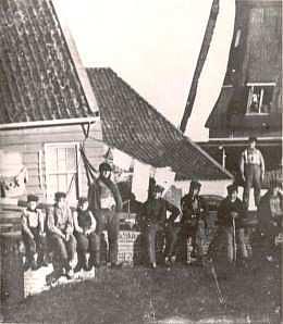 Molen 00027 a De Weldragende Kersenboom (Krommenie), Foto: verzameling F. Rol | Database Nederlandse molens media-bestand