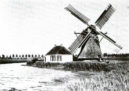 1, Molen 01430 Polder Witmarsum / Ypmapolder (Witmarsum/ Wytmarsum), Foto: n.n. (coll. D. Posthumus) | Database Nederlandse molens media-bestand