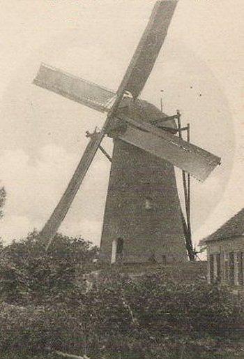 Molen 01769 a (korenmolen) (Kapel-Avezaath), Deel ansichtkaart, collectie H. van de Poll | Database Nederlandse molens media-bestand