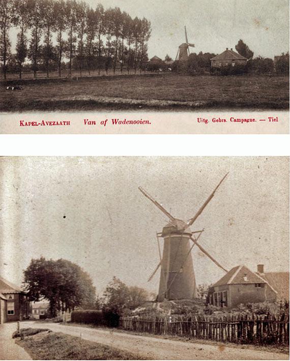 2, Molen 01769 a (korenmolen) (Kapel-Avezaath), Ansichtkaarten coll. J.M. Janssen | Database Nederlandse molens media-bestand