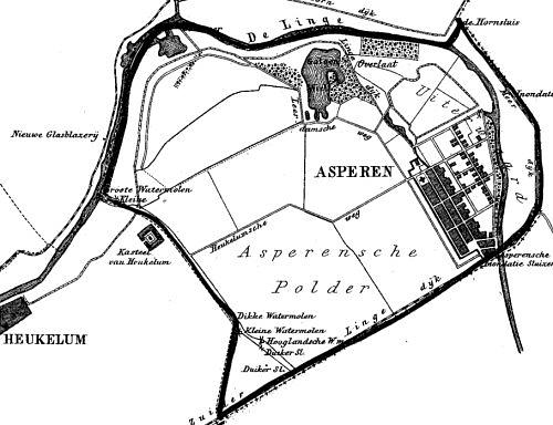 1, Molen 01209 b Asperensche Polder, Groote Watermolen (Asperen), Atlas J.Kuyper 1869 | Database Nederlandse molens media-bestand