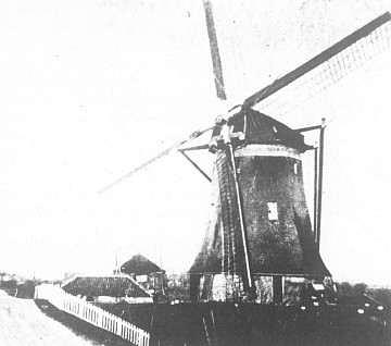 Molen 01167 b Polder Schieveen, Bovenmolen / Schieveense- of Achtkante Molen (2e) (Rotterdam, stadsdeel Overschie), Foto: n.n. | Database Nederlandse molens media-bestand