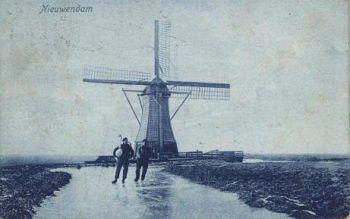 1, Molen 00999 c Durgerdammer Die (Ransdorp), Ansichtkaart | Database Nederlandse molens media-bestand