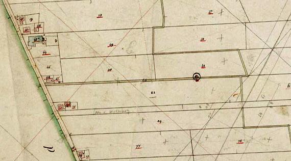 1, Molen 02571 a Biesterpolder / Biestersemolen (Schalkwijk), fragment kadaster 1811-1832 | Database Nederlandse molens media-bestand