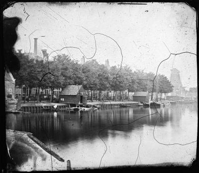 3, Molen 06490 a De Bok (Amsterdam), Foto van Jacob Olie Jbz., (1834-1905) rond 1861 | Database Nederlandse molens media-bestand