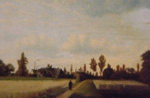 Molen 11399 Ordermolen (Apeldoorn), Schilderij Gradus ten Pas 1897 (coll. F. Morhee) | Database Nederlandse molens media-bestand