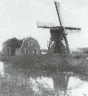 Molen 03318 Polder Het Heidenschap / Polder 29, Harkemamolen (Workum/ Warkum), Opname 1927, uit Fan Fryske Groun | Database Nederlandse molens media-bestand
