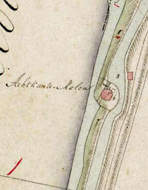 Molen 07369 Polder Sliedrecht, Achtkante- of Middelmolen (Bleskensgraaf), Kadaster 1811-1832 | Database Nederlandse molens media-bestand