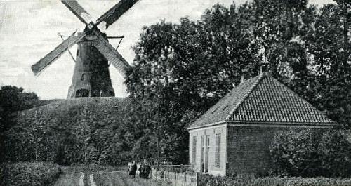 1, Molen 03122 a Terborgsche Molen (Terborg), Ansichtkaart, afgestempeld 1906 (coll. John Verpaalen) | Database Nederlandse molens media-bestand