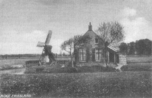1, Molen 10046 (poldermolen) (Leeuwarden/ Ljouwert), Ansichtkaart, coll. D. Wijnja | Database Nederlandse molens media-bestand