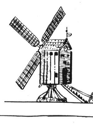 Molen 10380 Molen van Stavenisse (Stavenisse), Detail van een plattegrond van circa 1615 | Database Nederlandse molens media-bestand