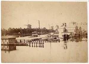 Molen 06494 h Bouwlust (Amsterdam), Foto: opname 1867 collectie Gerard v.d.Bosch | Database Nederlandse molens media-bestand