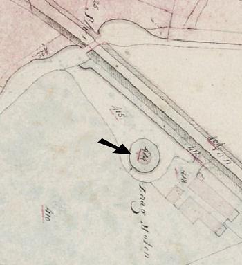 1, Molen 00856 a De Hoop / De Vlijt / Molen van Verburgt (Arnhem), Detail kadasterkaart 1811-1832 | Database Nederlandse molens media-bestand