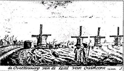 1, Molen 01007 d Vierambachtspolder, westelijke viergang, molen nr. 10/ Heuvelmolen (Woubrugge),  | Database Nederlandse molens media-bestand