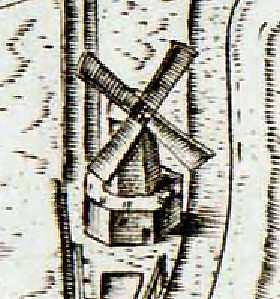Molen 06651 c De volmolen van Van der Meij / De Karn (Alkmaar), deel onderstaande afbeelding | Database Nederlandse molens media-bestand