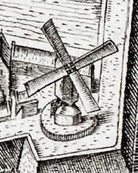 Molen 06966 Razijnemolen / Gaarzijnemolen (Alkmaar), Detail onderstaand kaartdeel | Database Nederlandse molens media-bestand