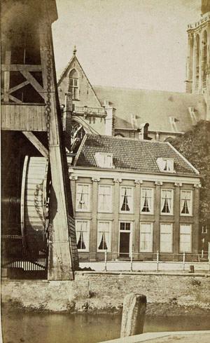 Molen 07350 Kraan Rodermond / Craen Rodermondt (Dordrecht), Foto: coll. RAD nr 552_319765 | Database Nederlandse molens media-bestand