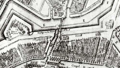 2, Molen 07190 De Gooyer (1e)/ De Goyermolen (Amsterdam), fragment ets, Balthasar Florisz van Berckenrode, 1e versie 1625(2e versie 1657) | Database Nederlandse molens media-bestand