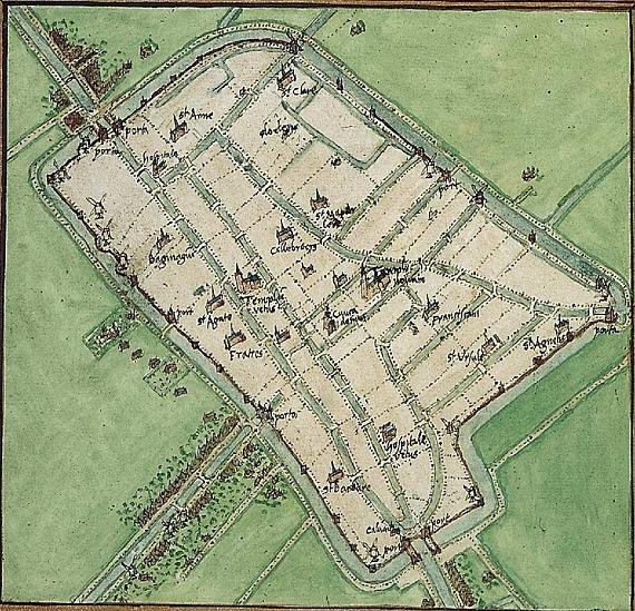 1, Molen 08600 (korenmolen) (Delft), Jacob van Deventer, Delft, ca. 1560 | Database Nederlandse molens media-bestand