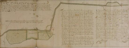 2, Molen 08997 Korenmolen in de Zuuk (Zuuk), Kaart betreffende verbouwing in 1746-1747 | Database Nederlandse molens media-bestand