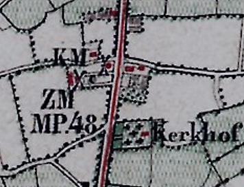 Molen 01244 c Zaagmolen van Balk en Wijnne (Elburg), fragment kaart 1871 | Database Nederlandse molens media-bestand