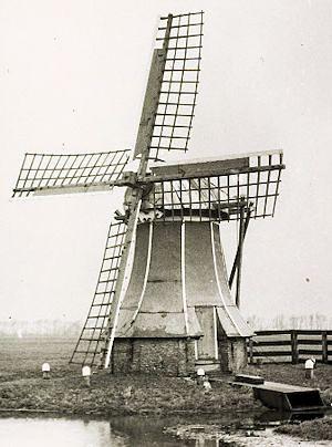 Molen 02948 Polder 364, Molen van Miedema (Wommels), Foto: n.n. (Allemolens.nl uitsnede) | Database Nederlandse molens media-bestand