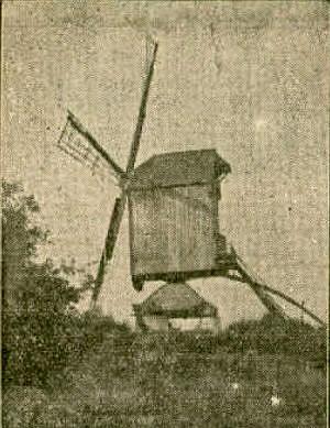 Molen 00211 Molen van Melick (Melick en Herkenbosch), Krantenfoto uit 1932 (Foto: H. Mooren, Roermond, 1924 of eerder) | Database Nederlandse molens media-bestand