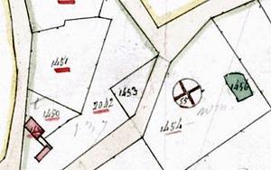 Molen 01956 a Leunsche Molen (2e) (Venray), Detail kadasterkaart 1811-1832 | Database Nederlandse molens media-bestand