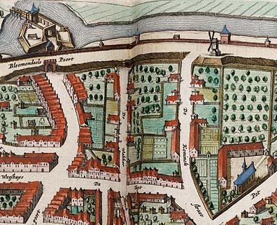 1, Molen 08362 St. Anna (Amersfoort), fragment kaart J. Blaeu, 1649 | Database Nederlandse molens media-bestand