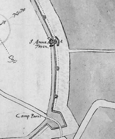 2, Molen 08362 St. Anna (Amersfoort), A. Cornelisz van Alkmaar, 1594 (detail) | Database Nederlandse molens media-bestand
