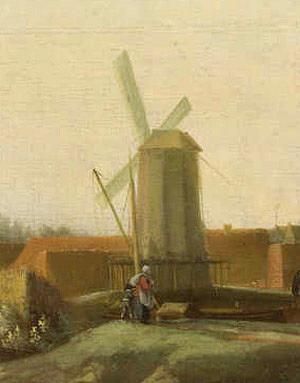 Molen 11157 De Volmolen aan de Weeskinderendijk (Dordrecht), uitsnede | Database Nederlandse molens media-bestand