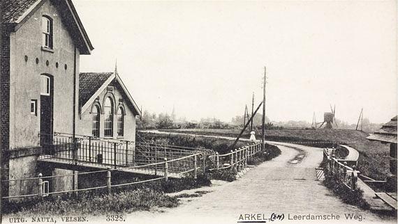 1, Molen 02559 j Rietveldsche polder, Voormolen (Arkel), Ansichtkaart, coll. DHM | Database Nederlandse molens media-bestand
