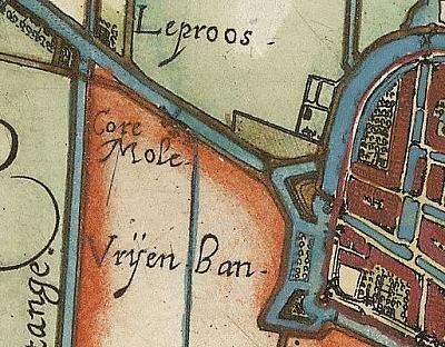 1, Molen 12520 De Slikmolen (Delft), Floris Balthasars, 1611, detail | Database Nederlandse molens media-bestand