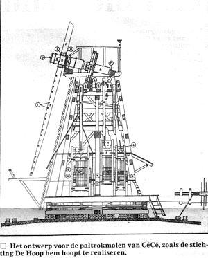 Molen 12203 De Hoop (Uitgeest), Uit krant 8 dec. 1992 | Database Nederlandse molens media-bestand
