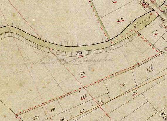 1, Molen 06485 c Drielsche Watermolen (Aalst), fragment kadaster Aalst A1, 1811-1832 | Database Nederlandse molens media-bestand