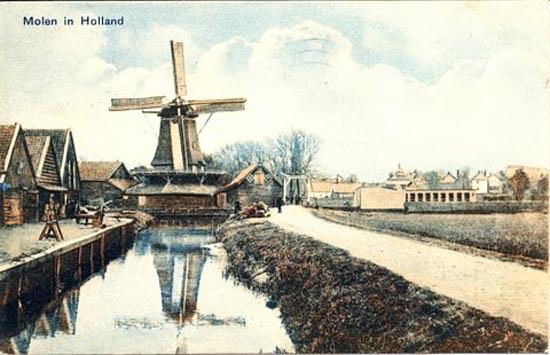 1, Molen 01468 Eekmolen (2e)/ De Weert (Meppel), Ansichtkaart coll. Jaap Dekker | Database Nederlandse molens media-bestand