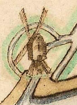 Molen 16392 Vennerpolder (1e) (Amsterdam), Detail kaart Stierp, 1648 | Database Nederlandse molens media-bestand