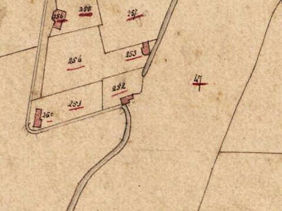 3, Molen 17457 Polder Achtermeer (1e) (Alkmaar), Detail kadasterkaart 1811-1832 | Database Nederlandse molens media-bestand