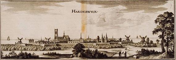 2, Molen 17563 molen op bastion voor de Smeepoort (Harderwijk), Jan Peeters I, 1659, Gelders archief, nummer 1551 - 1865 | Database Nederlandse molens media-bestand